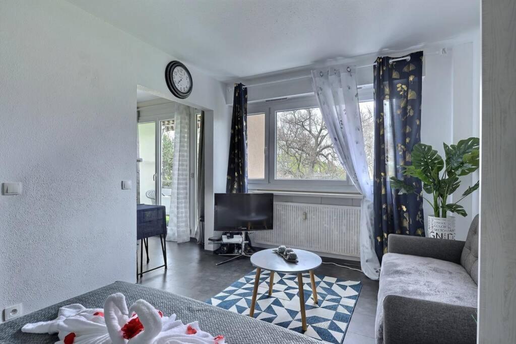 Апартаменты Studio Renov*Fibre*Parking 3 Min Gare De St-Louis Сен-Луи Экстерьер фото